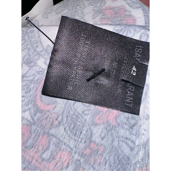 NEW WITH TAGS Isabel Marant Paisley Print Long Sleeve Button-Up Top Size: S | US - Picture 9 of 15